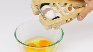 ผู้ทําลายไข่ พาทำที่ตอกไข่ DIY แบบฉบับคนโง่