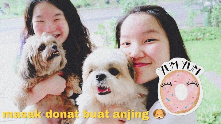 Disuruh anjing untuk memasak donat