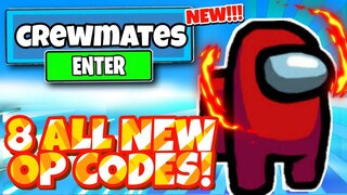 8 ALL *NEW* SECRET OP CODES For CREWMATES In Roblox Crewmates Codes 2022!