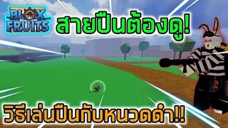 Roblox : Blox Fruits สายปืนต้องดู! วิธีเล่นสายปืนกับผลหนวดดำ By.kritthat37