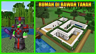 Akhirnya Aku Memiliki Armor Super Keren & Membangun Rumah Bawah Tanah Di Minecraft