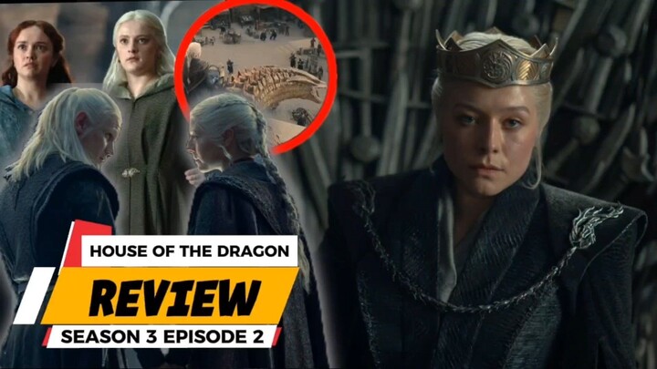 HOTD SEASON 3 EPS 2 - Rhaenyra Akhirnya Kembali Menduduki Iron Throne!