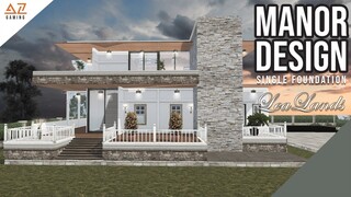 LifeAfter: SINGLE MANOR - Modern Lealands | Manor Design | Tutorial