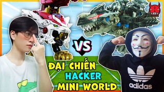 [ĐẠI CHIẾN HACKER MINI WORLD] HACKER PHỤC THÙ OMEGA REX VS BEAST LIGER