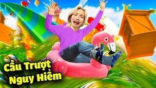 Nếu Mình Bị Rơi Xuống CẦU TRƯỢT NGUY HIỂM Nhất Roblox Thì Sẽ Như Thế Nào !?