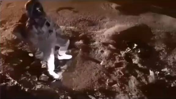 1st filipino walking ina in the moon