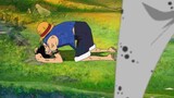 Rare moment of luffy crying
