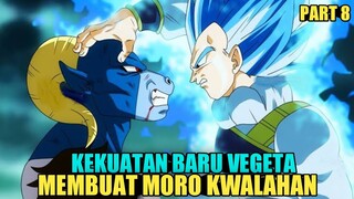 Pertarungan sengit Goku dan vegeta melawan moro - dbs part 8