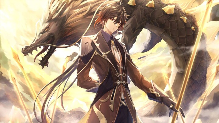 เกนชิน อิมแพ็คต์ จงลี่: ฉันได้ยินมาว่าคุณไม่สนใจโล่ Golden King Beast: อย่ามาที่นี่!