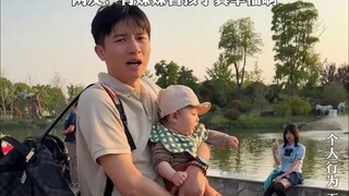 男子带娃出去玩却忘记带婴儿车，下一秒便看向自己妹妹！！