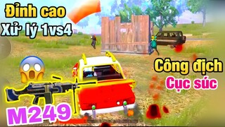 [PUBG Mobile] Trận Đấu Siêu Highlight | Những Pha Công 4 Định Mệnh Rank ACE | T98