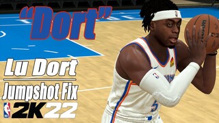 Lu Dort Jumpshot Fix NBA2K22