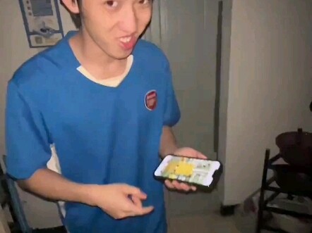 When your roommate shows you a funny video