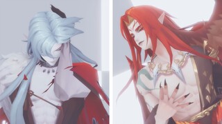 [องเมียวจิMMD][เทพยากาตะ & ครุฑ] บังเอิญจัง ปีกก็งอกที่เอวด้วย