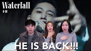 B.I 비아이 - ‘WATERFALL’ LIVE FILM REACTION 😭🔥 SIBLINGS REACT