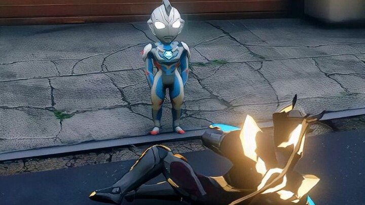 Dark Ultraman is disliked by the little Ultramen