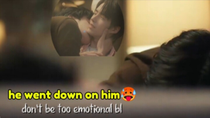 don't be too emotional  bl uncut bed scene and passionate kisses