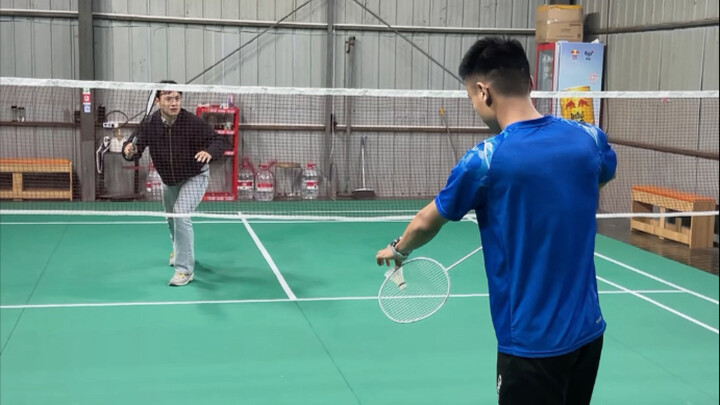 Doubles: a sneaky backcourt shot—old pro No. 6’s go-to trick!