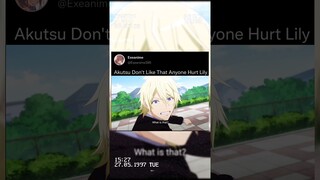 Akutsu Don't Like That Anyone Hurt Lily -sama |Anime - The Foolish Angel Dance's with devil #anime