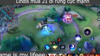 Lindis mùa 21 đi rừng cực mạnh p3 #gameismylifeee