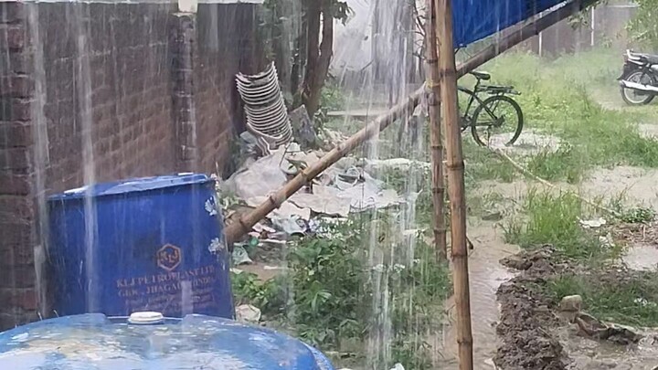 बारिश हो राहा है 🥰💦💦 #sotes