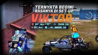 KETEMU 1 SQUAD VIKTOR ?! UDAH KENA SET-UP TAPI KITA KELUARIN JURUS TERBARU !! - PUBG MOBILE