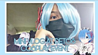 COSPLAYING REM AT SHINING MATSURI  DEPOK TOWN SQUARE COSPLAY EVENT - MINI VLOG