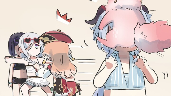 Shen He: Lan Lan is mine, you are not allowed to touch me. (Weak-hearted True Lord)