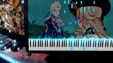 [Genshin Impact/Piano] The Cry of the Water Dragon King - Fontaine’s Sad Rainy Day BGM