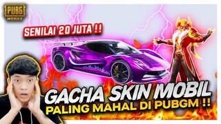 TOP UP SENILAI RP 20.000.000 GACHA SKIN MOBIL PALING MAHAL  DI PUBGM , HOKI BANGET!! - PUBG MOBILE