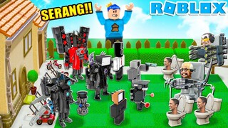 LEBIH SERU!! MAIN PLANT VS ZOMBIE TAPI VERSI SKIBIDI TOILET DI ROBLOX!!