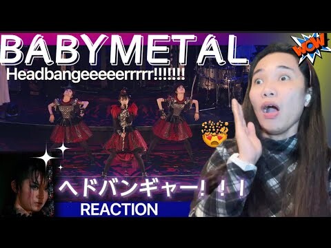 OUT OF THIS WORLD!!! FIRST TIME WATCHING HEADBANGER BABYMETAL REACTION