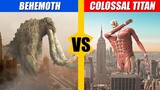 Titanus Behemoth vs Colossal Titan | SPORE