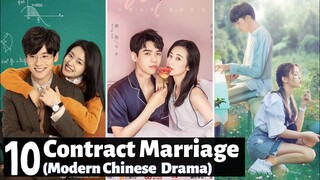 [Top 10] Best Contract Marriage in Chinese Modern Drama | Modern CDrama