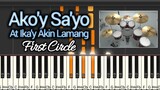 Ako'y Sa'yo (At Ika'y Akin Lamang) - First Circle | Instrumental Cover | KARAOKE