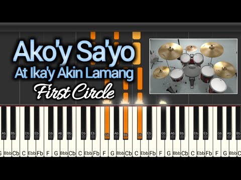 Ako'y Sa'yo (At Ika'y Akin Lamang) - First Circle | Instrumental Cover | KARAOKE