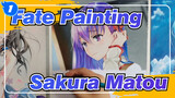 [Fate Stay Night HF] Hand-painted Sakura Matou With Colored Pen_1