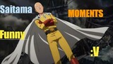 One Punch Man ~ Saitama funny moments!!! (Sub indo)