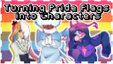 Turning Pride Flags into Characters