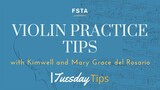 Violin Practice Tips with Kimwell and Mary Grace del Rosario