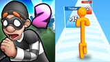 Robbery Bob 2 vs Tall Man Run Gameplay Android,ios Part 35