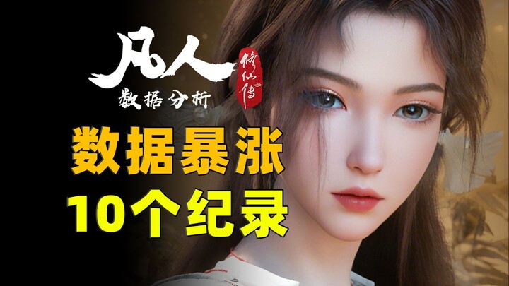 太牛了！一集创下10个纪录！《凡人修仙传》第153集开播24小时成绩