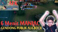 LUNOX AFK? LAST PICK SABER ROAM? BOCIL GENDONG WALAU NYARIS KENA COMEBACK SAMPAI MANIAC