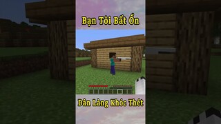 Anh Đen Xì Xì và Thằng Bạn Bất Ổn Nhất Minecraft 🤣 #shorts