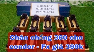 Chân Chống 360 Độ Giá Rẻ 399k Bao Ship Toàn Quốc | Phụ Kiện Pcp Giá Rẻ