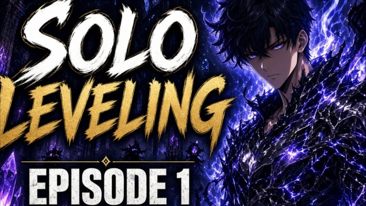 Solo Leveling Episode 1 | Full fight Anime |