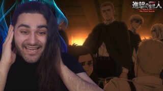 THE OG SQUAD !! | Attack On Titan Season 4 Part 2 Episode 24 REACTION