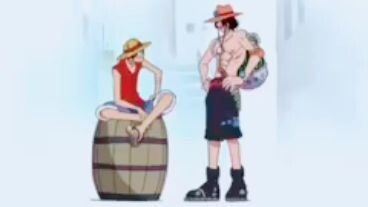 pertemuan luffy dengan ace!!!!!