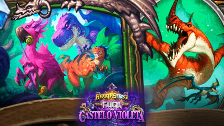 Caçador Missão 🦖 Evocando Feras de Ataque Impar 🦖 (Quest Hunter) Deck na Descrição - Hearthstone
