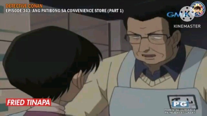 Detective Conan Episode 343 Ang Patibong sa Convenience Store (Part 1) Tagalog Dubbed on Bilibili